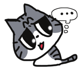 Daily cat SABATORA! sticker #11920492
