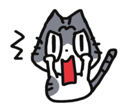 Daily cat SABATORA! sticker #11920495