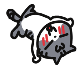 Daily cat SABATORA! sticker #11920499