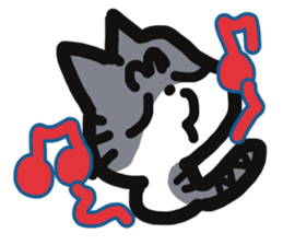 Daily cat SABATORA! sticker #11920502