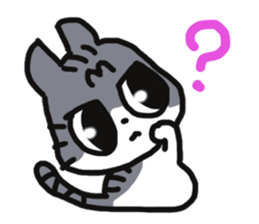 Daily cat SABATORA! sticker #11920503
