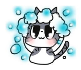 Daily cat SABATORA! sticker #11920506