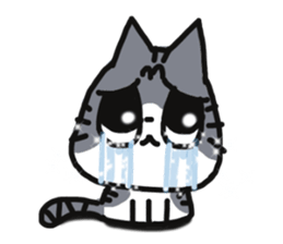 Daily cat SABATORA! sticker #11920507