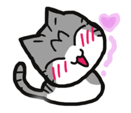 Daily cat SABATORA! sticker #11920512