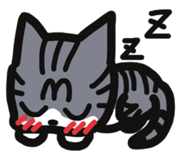 Daily cat SABATORA! sticker #11920513