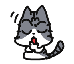 Daily cat SABATORA! sticker #11920520