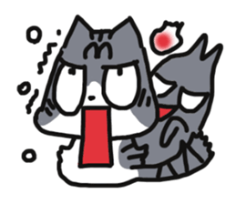 Daily cat SABATORA! sticker #11920521