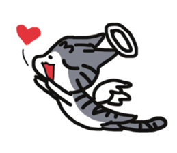 Daily cat SABATORA! sticker #11920522
