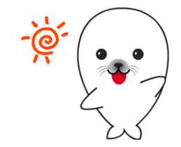 Broken-hearted seal (Animated) sticker #11920846