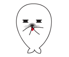 Broken-hearted seal (Animated) sticker #11920850