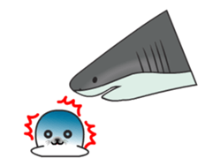 Broken-hearted seal (Animated) sticker #11920853