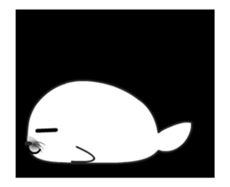 Broken-hearted seal (Animated) sticker #11920863