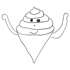 Fake soft cream chan