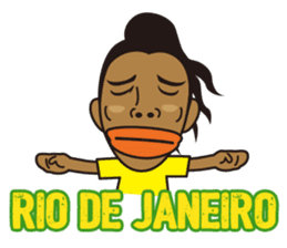 Ronaldinho -Rio de Janeiro- sticker #11921339