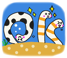 Sea paradise of English sticker #11922264