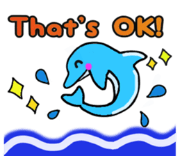 Sea paradise of English sticker #11922269