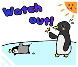 Sea paradise of English sticker #11922275