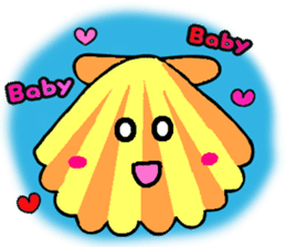 Sea paradise of English sticker #11922276