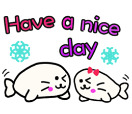 Sea paradise of English sticker #11922284