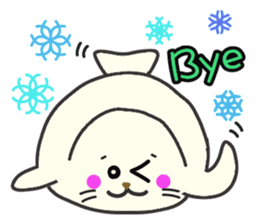 Sea paradise of English sticker #11922285