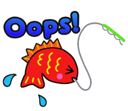 Sea paradise of English sticker #11922287