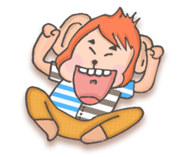 Miss Monkey and Mr. Monkey sticker #11922589