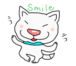 I just a white dog sticker #11922669