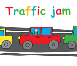 Children's Painting girl style (English) sticker #11922905