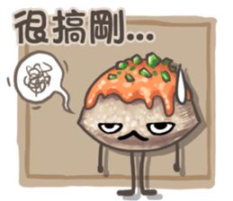 Taiwanese foods are friends 3 sticker #11923271