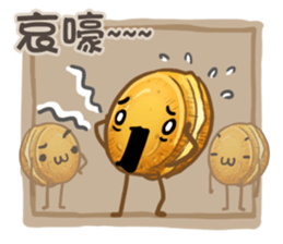 Taiwanese foods are friends 3 sticker #11923279