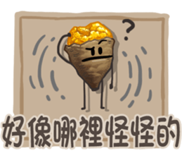 Taiwanese foods are friends 3 sticker #11923284