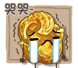 Taiwanese foods are friends 3 sticker #11923285