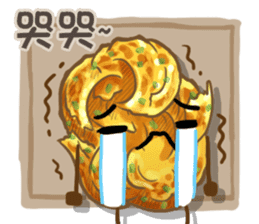 Taiwanese foods are friends 3 sticker #11923285
