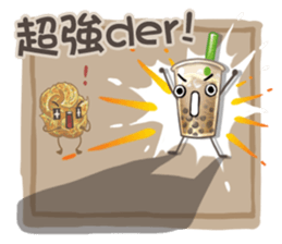 Taiwanese foods are friends 3 sticker #11923300
