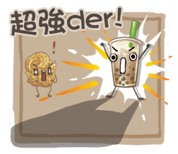 Taiwanese foods are friends 3 sticker #11923300