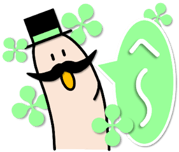 FINGER FAMILY yubi-nin 2 "FATHER" sticker #11923482