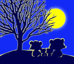 Friends of the forest of Yama sticker #11923861