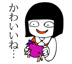 Hanako who is Showa 5. sticker #11924808