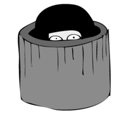 Hanako who is Showa 5. sticker #11924810