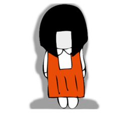 Hanako who is Showa 5. sticker #11924821