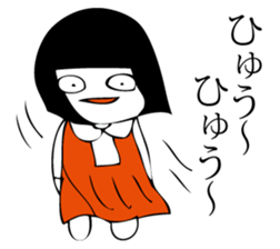 Hanako who is Showa 5. sticker #11924825