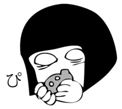 Hanako who is Showa 5. sticker #11924826