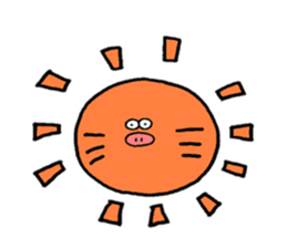 Boo-cat sticker #11925576