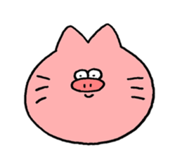 Boo-cat sticker #11925587