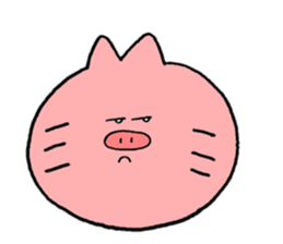 Boo-cat sticker #11925588