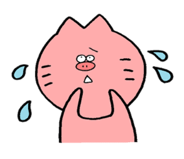 Boo-cat sticker #11925590