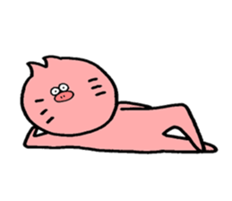 Boo-cat sticker #11925592