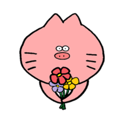 Boo-cat sticker #11925600