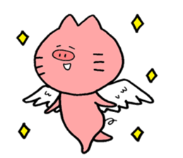 Boo-cat sticker #11925603