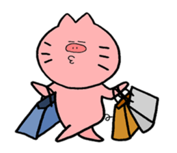 Boo-cat sticker #11925604